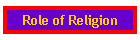 Role of Religion